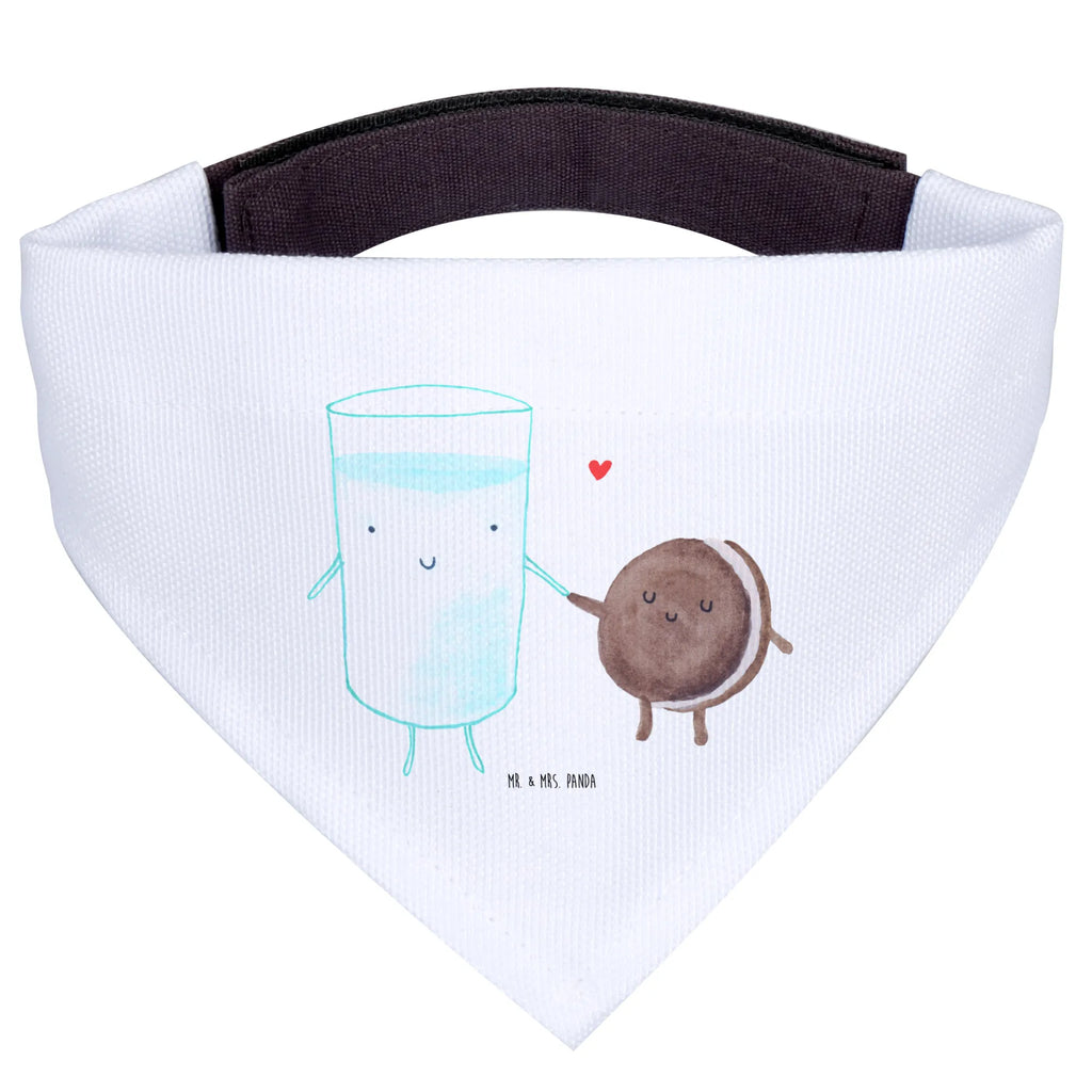 Hundehalstuch Milch Keks Hunde, Halstuch, Hundehalstuch, Kleine Hunde, Tuch, Lustige Sprüche, Tiere, Tiermotive, Gute Laune, Einladung Frühstück, Milch, Milk, Perfektes Paar, Romantisch, Cookie, Keks, Kaffee, Motiv Süß, Kekse