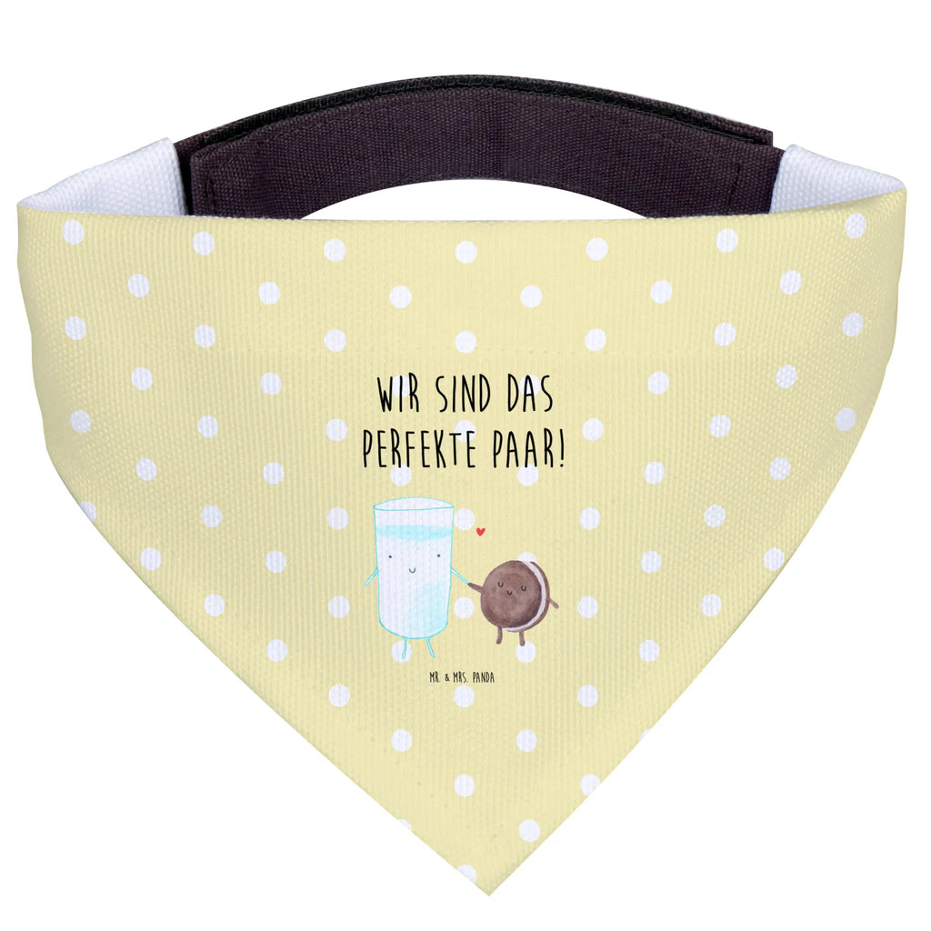 Hundehalstuch Milch Keks Hunde, Halstuch, Hundehalstuch, Kleine Hunde, Tuch, Lustige Sprüche, Tiere, Tiermotive, Gute Laune, Einladung Frühstück, Milch, Milk, Perfektes Paar, Romantisch, Cookie, Keks, Kaffee, Motiv Süß, Kekse