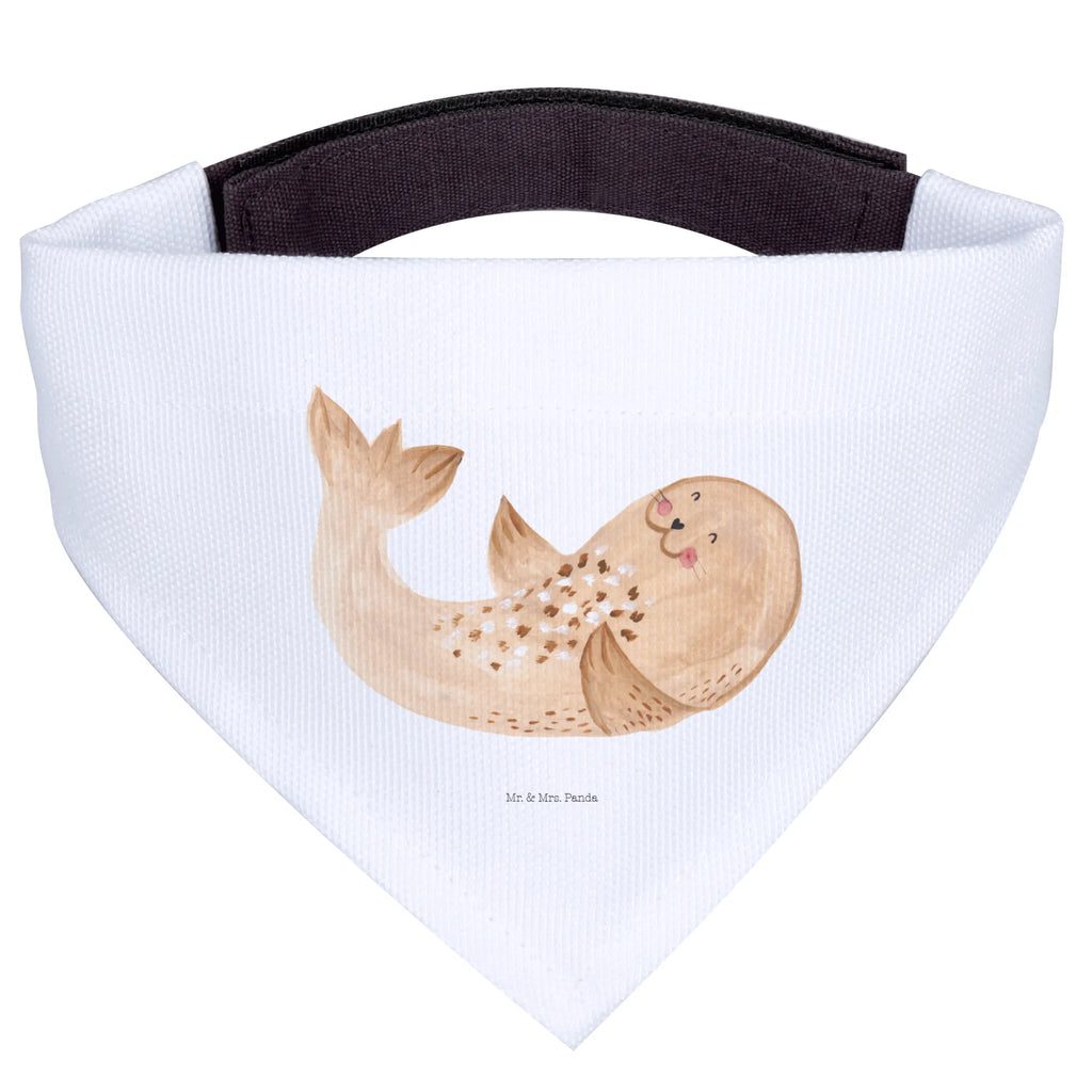Hundehalstuch Robbe Liegen Hundehalstuch, Hunde, Halstuch, Kleine Hunde, Tuch, Lustige Sprüche, Tiere, Tiermotive, Gute Laune, Ostsee, Robben, Meerestier, Freude, Nordsee, Strand, Robbe, Seehund, Lachen