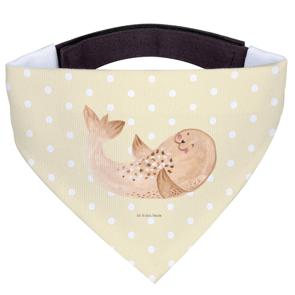 Hundehalstuch Robbe Liegen Hundehalstuch, Hunde, Halstuch, Kleine Hunde, Tuch, Lustige Sprüche, Tiere, Tiermotive, Gute Laune, Ostsee, Robben, Meerestier, Freude, Nordsee, Strand, Robbe, Seehund, Lachen