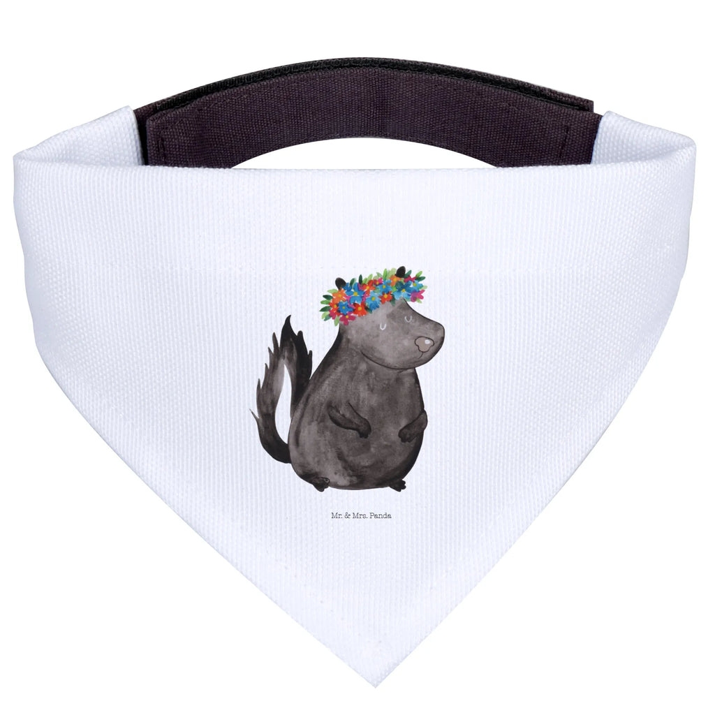 Dog neckerchief skunk Girl Halstuch, Hundehalstuch, Tuch, Kleine Hunde, Hunde, Skunk, Stinktier, Wildtier, Stinki, Stinker, Raubtier, Namaste, Yoga
