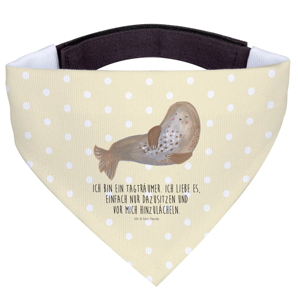 Hundehalstuch Robbe Lachen Halstuch, Kleine Hunde, Hunde, Tuch, Hundehalstuch, Gute Laune, Lustige Sprüche, Tiere, Tiermotive, Meerestier, Robbe, Nordsee, Ostsee, Seehund, Robben, Strand