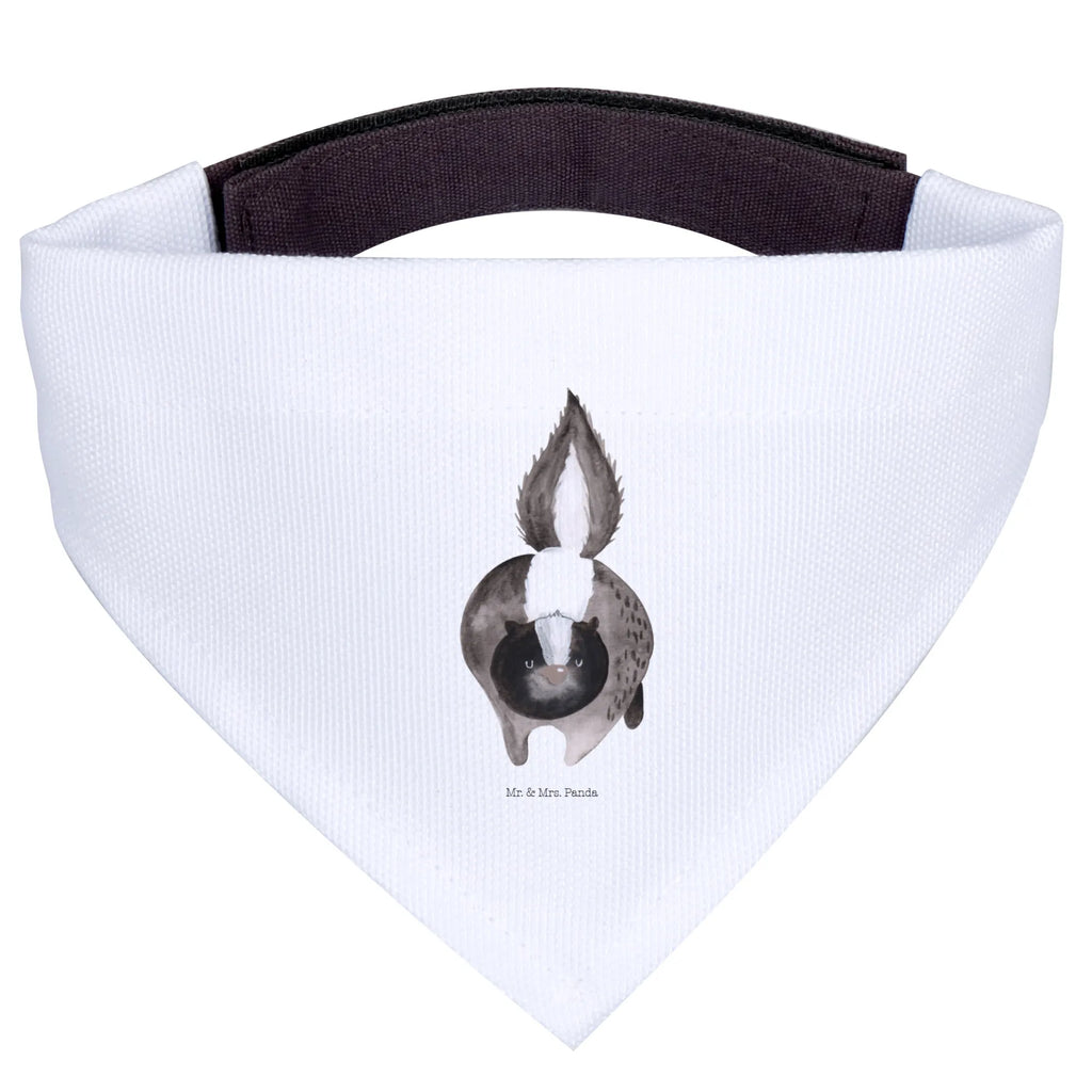 Chusta na szyję dla psa L skunks atak Hunde, Kleine Hunde, Tuch, Halstuch, Hundehalstuch, Skunk, Stinktier, Drohung, Stinker, Stinki, Raubtier, wütend, Wildtier