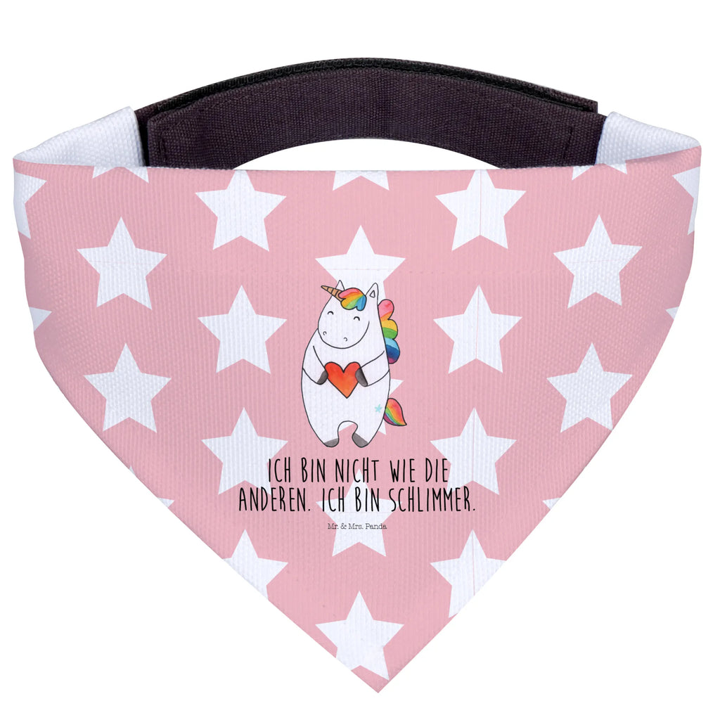 Bandana dla psa M Jednorożec serce Kleine Hunde, Tuch, Hundehalstuch, Halstuch, Hunde, Einhorn Deko, Unicorn, Einhorn, Einhörner, Anders, Schlimm, Freundin, Bunt, Lustig, Witzig, Herz, böse