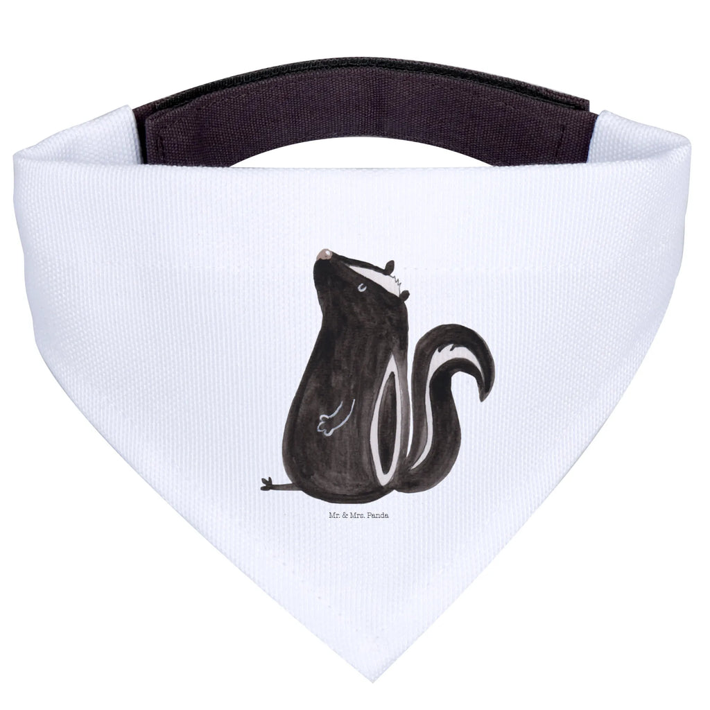 Hundehalstuch Stinktier Sitzen Tuch, Hundehalstuch, kleine Hunde, Halstuch, klein, Hunde, Stinktier, Skunk, Büro, Stinker, Recht, Stinki, Spruch, Wildtier, Besserwisser, Raubtier