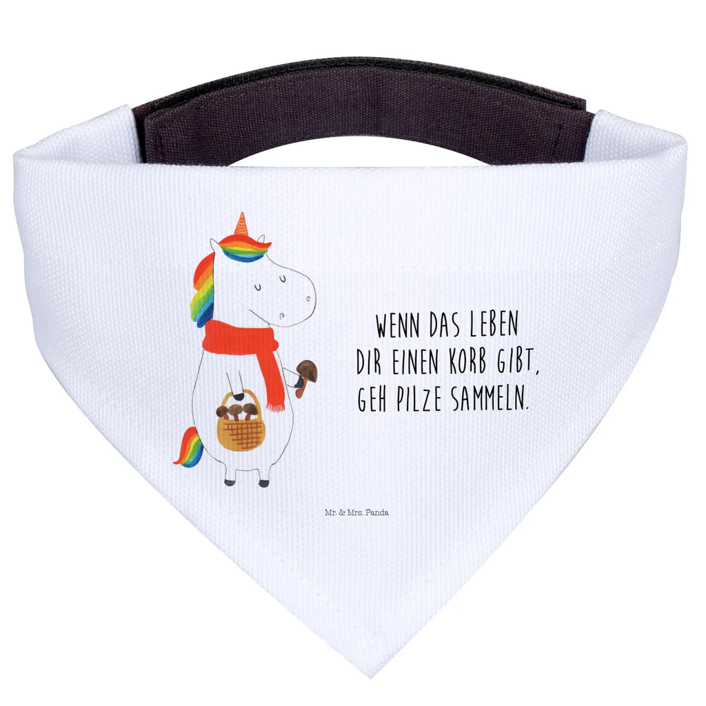 Chusta na szyję dla psa L Jednorożec grzyb Tuch, Halstuch, Hunde, klein, Hundehalstuch, kleine Hunde, Einhorn, Einhörner, Einhorn Deko, Unicorn, Motivation, Pilze, Pilzsammler, Spruch, Liebeskummer