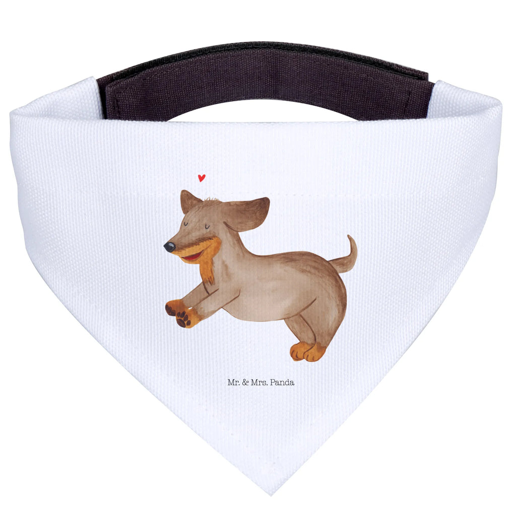 Chusta na szyję dla psa L pies Jamnik mittelgroße Hunde, mittel, Halstuch, Hundehalstuch, Tuch, Hunde, Hund, Hundemotiv, Haustier, Hunderasse, Tierliebhaber, Hundebesitzer, Sprüche, Dachshund, happy dog, Dackel