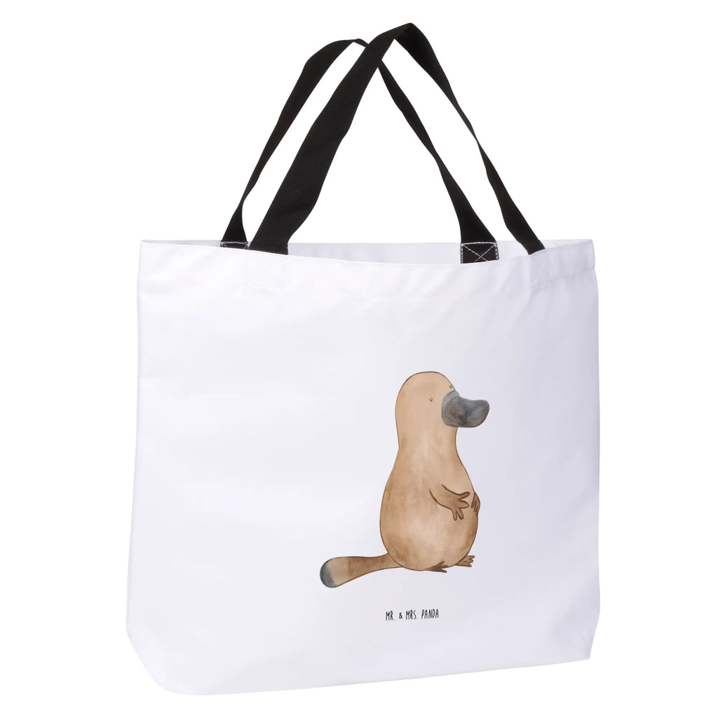 Shopper platypus courage XXL Tasche, Tragebeutel, Alltagstasche, Strandtasche, Shopper, Stofftasche, Schulbeutel, Schultasche, Beutel, Freizeittasche, XL, Einkaufsbeutel, Schultertasche, Tüte, Ausflug, Einkaufstasche, Urlaub, Meer, Meerestiere, Büro, Neuanfang, Schnabeltier, Mut, Motivation, Weltreise, Training, Raodtrip, Schnabeltiere, mutig, Arbeit, Lebensweisheit, Neustart