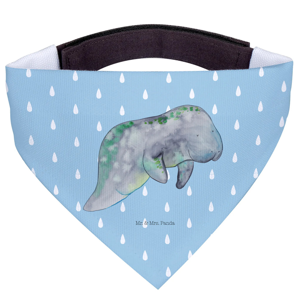 Chusta na szyję dla psa L manat Relaks Hunde, Mittel, Tuch, Mittelgroße Hunde, Halstuch, Hundehalstuch, Meerestiere, Urlaub, Meer, Süßigkeiten, Diät, Diätwahn, Essen, Zucker, Seekuh, Abnehmen, Seekühe