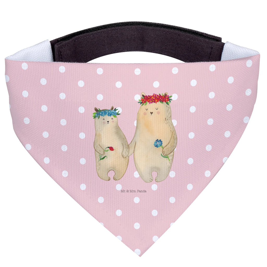 Hundehalstuch Bären mit Blumenkranz Mittel, Mittelgroße Hunde, Hundehalstuch, Hunde, Tuch, Halstuch, Bruder, Schwester, Familie, Opa, Oma, Papa, Mama, Vatertag, Muttertag, Family, Geschenk Mama. Muttertag, Mutter, Bär, Lieblingsmama, Tochter, Kind, Kinder, Vorbild, Töchter, Lieblingsmensch, Beste Mutter, Mami, Weltbeste Mama, Bären, Mutti