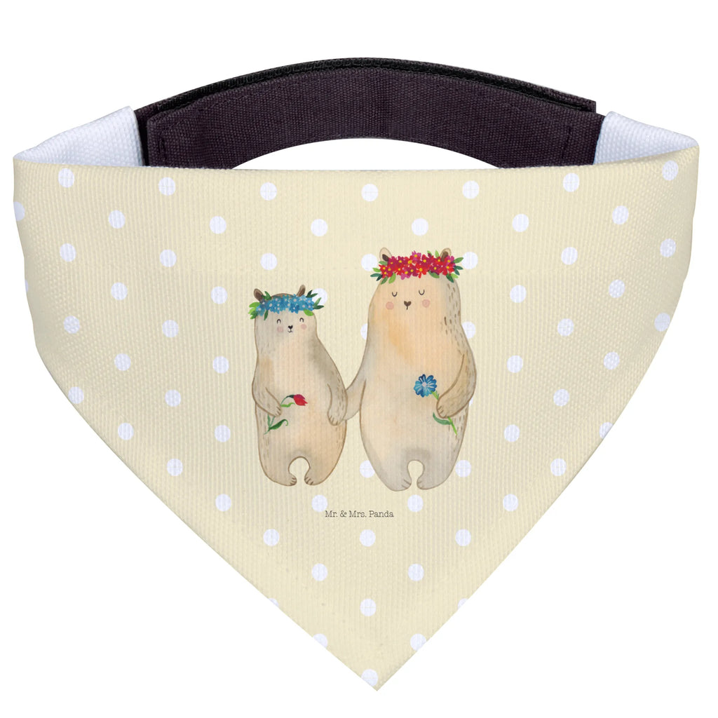 Hundehalstuch Bären mit Blumenkranz Mittel, Mittelgroße Hunde, Hundehalstuch, Hunde, Tuch, Halstuch, Bruder, Schwester, Familie, Opa, Oma, Papa, Mama, Vatertag, Muttertag, Family, Geschenk Mama. Muttertag, Mutter, Bär, Lieblingsmama, Tochter, Kind, Kinder, Vorbild, Töchter, Lieblingsmensch, Beste Mutter, Mami, Weltbeste Mama, Bären, Mutti