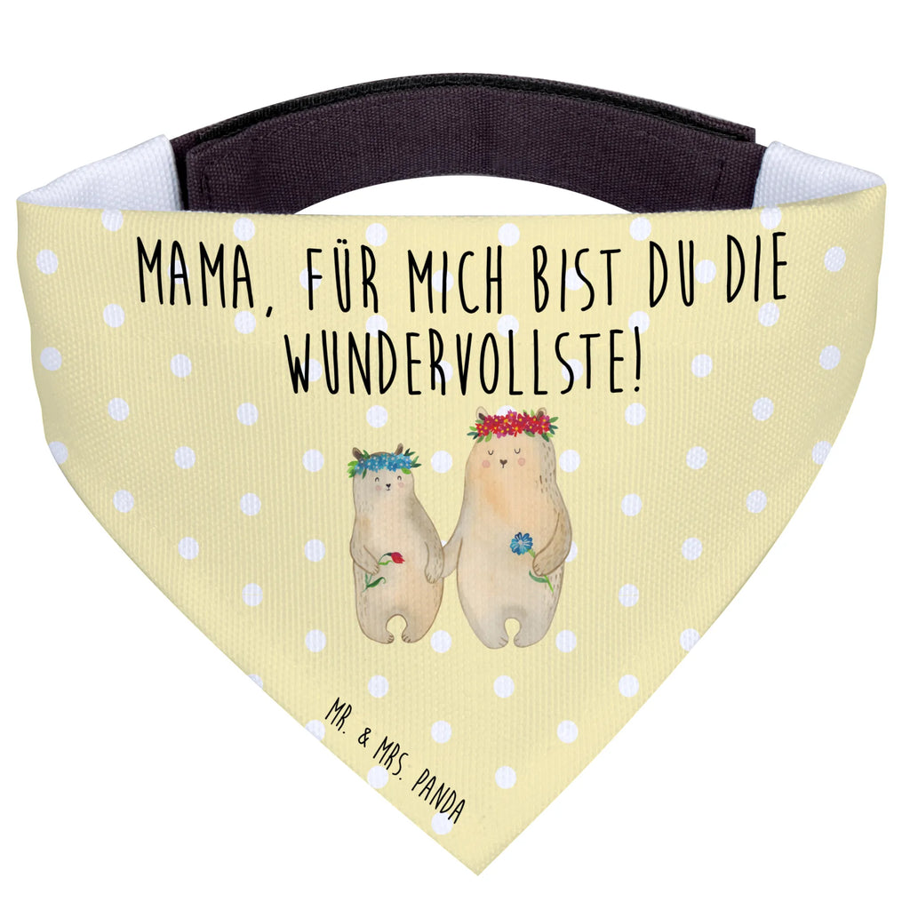 Hundehalstuch Bären mit Blumenkranz Mittel, Mittelgroße Hunde, Hundehalstuch, Hunde, Tuch, Halstuch, Bruder, Schwester, Familie, Opa, Oma, Papa, Mama, Vatertag, Muttertag, Family, Geschenk Mama. Muttertag, Mutter, Bär, Lieblingsmama, Tochter, Kind, Kinder, Vorbild, Töchter, Lieblingsmensch, Beste Mutter, Mami, Weltbeste Mama, Bären, Mutti