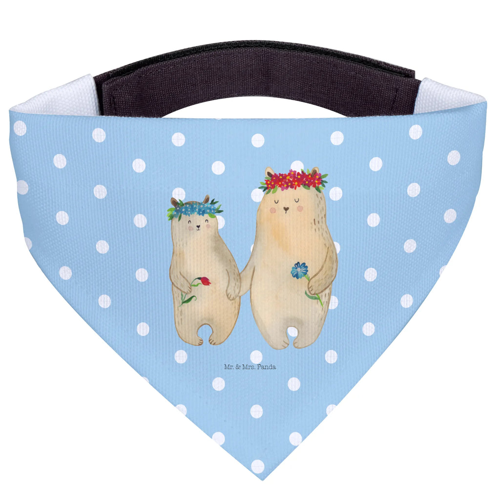 Hundehalstuch Bären mit Blumenkranz Mittel, Mittelgroße Hunde, Hundehalstuch, Hunde, Tuch, Halstuch, Bruder, Schwester, Familie, Opa, Oma, Papa, Mama, Vatertag, Muttertag, Family, Geschenk Mama. Muttertag, Mutter, Bär, Lieblingsmama, Tochter, Kind, Kinder, Vorbild, Töchter, Lieblingsmensch, Beste Mutter, Mami, Weltbeste Mama, Bären, Mutti