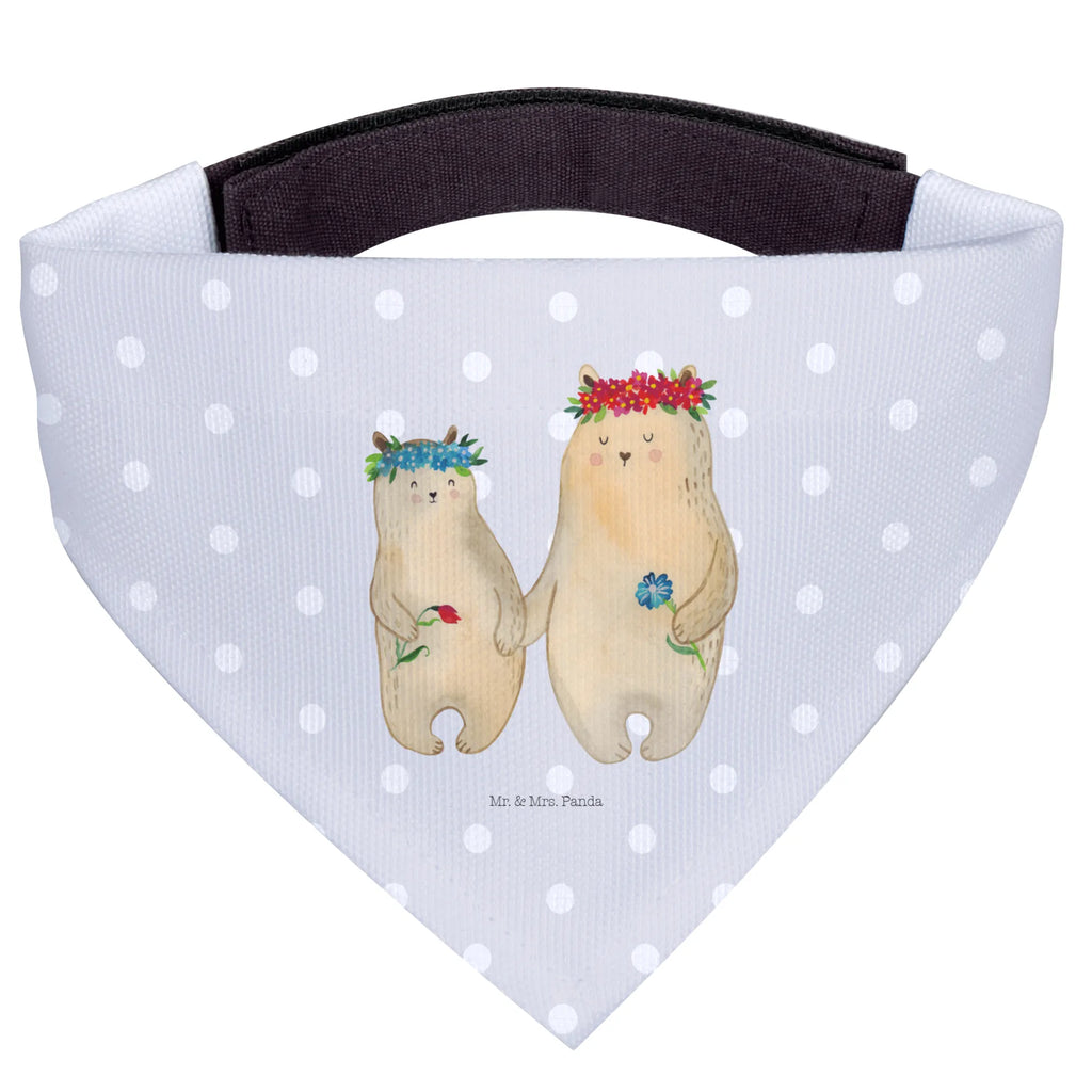 Hundehalstuch Bären mit Blumenkranz Mittel, Mittelgroße Hunde, Hundehalstuch, Hunde, Tuch, Halstuch, Bruder, Schwester, Familie, Opa, Oma, Papa, Mama, Vatertag, Muttertag, Family, Geschenk Mama. Muttertag, Mutter, Bär, Lieblingsmama, Tochter, Kind, Kinder, Vorbild, Töchter, Lieblingsmensch, Beste Mutter, Mami, Weltbeste Mama, Bären, Mutti
