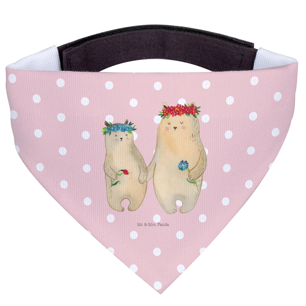 Hundehalstuch Bären mit Blumenkranz Mittel, Mittelgroße Hunde, Hundehalstuch, Hunde, Tuch, Halstuch, Bruder, Schwester, Familie, Opa, Oma, Papa, Mama, Vatertag, Muttertag, Family, Geschenk Mama. Muttertag, Mutter, Bär, Lieblingsmama, Tochter, Kind, Kinder, Vorbild, Töchter, Lieblingsmensch, Beste Mutter, Mami, Weltbeste Mama, Bären, Mutti