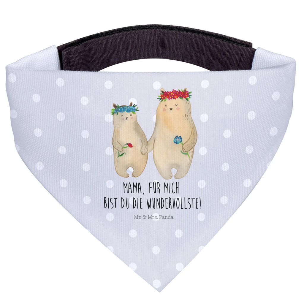 Hundehalstuch Bären mit Blumenkranz Mittel, Mittelgroße Hunde, Hundehalstuch, Hunde, Tuch, Halstuch, Bruder, Schwester, Familie, Opa, Oma, Papa, Mama, Vatertag, Muttertag, Family, Geschenk Mama. Muttertag, Mutter, Bär, Lieblingsmama, Tochter, Kind, Kinder, Vorbild, Töchter, Lieblingsmensch, Beste Mutter, Mami, Weltbeste Mama, Bären, Mutti