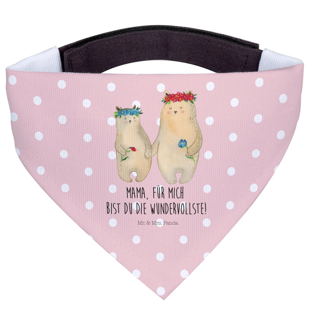 Hundehalstuch Bären mit Blumenkranz Mittel, Mittelgroße Hunde, Hundehalstuch, Hunde, Tuch, Halstuch, Bruder, Schwester, Familie, Opa, Oma, Papa, Mama, Vatertag, Muttertag, Family, Geschenk Mama. Muttertag, Mutter, Bär, Lieblingsmama, Tochter, Kind, Kinder, Vorbild, Töchter, Lieblingsmensch, Beste Mutter, Mami, Weltbeste Mama, Bären, Mutti