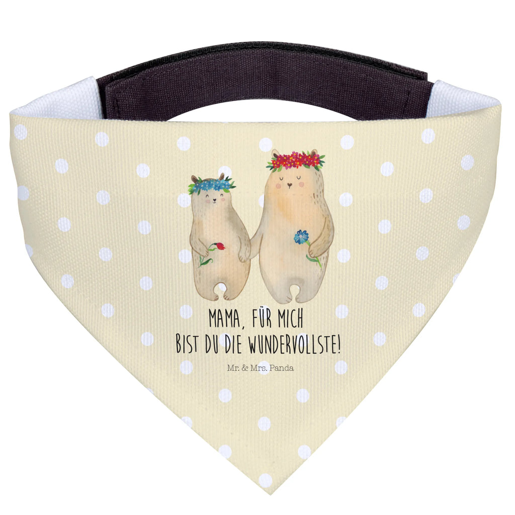 Hundehalstuch Bären mit Blumenkranz Mittel, Mittelgroße Hunde, Hundehalstuch, Hunde, Tuch, Halstuch, Bruder, Schwester, Familie, Opa, Oma, Papa, Mama, Vatertag, Muttertag, Family, Geschenk Mama. Muttertag, Mutter, Bär, Lieblingsmama, Tochter, Kind, Kinder, Vorbild, Töchter, Lieblingsmensch, Beste Mutter, Mami, Weltbeste Mama, Bären, Mutti
