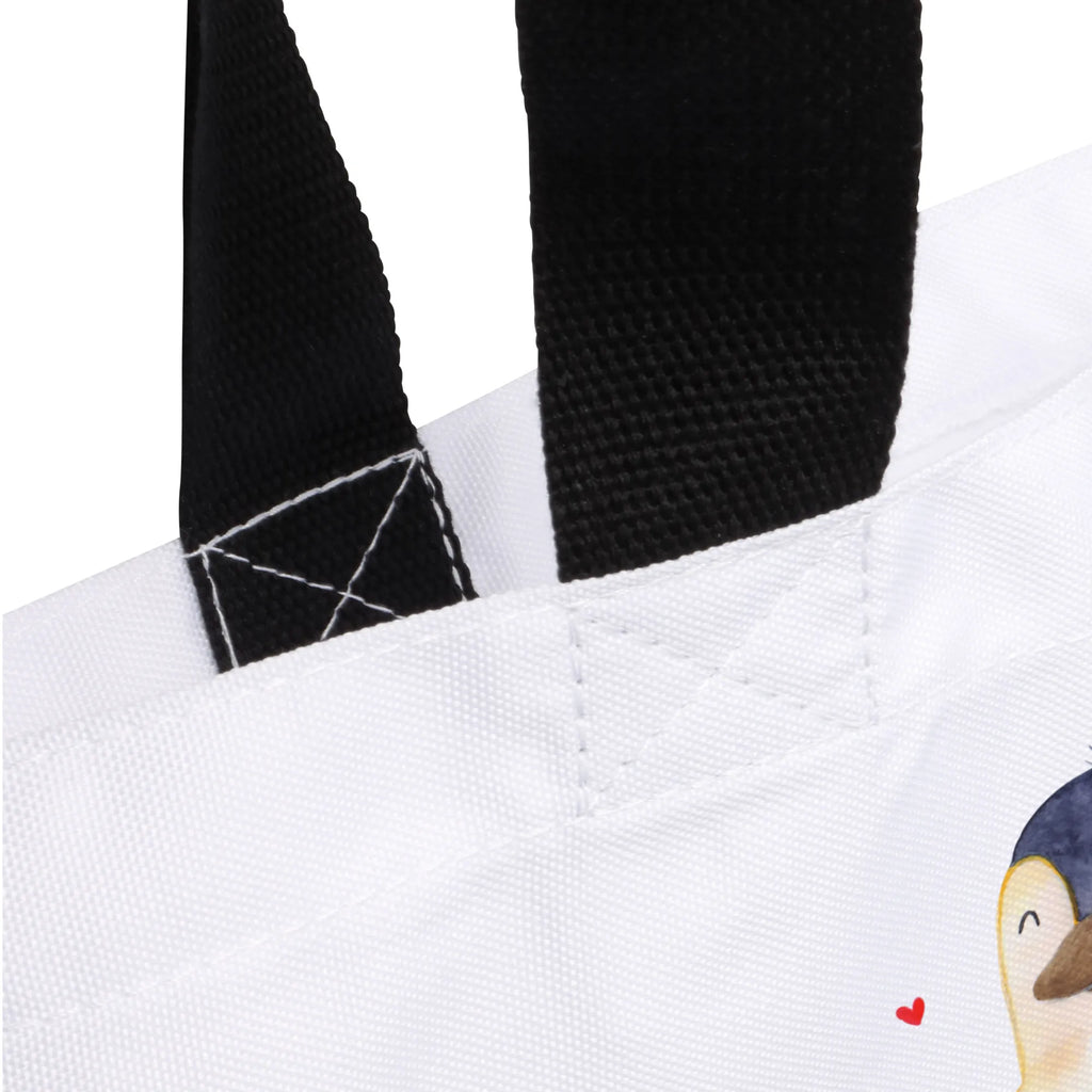 Shopper Penguin diet woman, XXL, handle bag, bag, large, carrier bag, beach bag, shopping bag, shopper, Penguin, North Pole, Winter, Penguins, losing weight, penguin, motivation, penguins, self-love, diet, body love, self-respect, weight