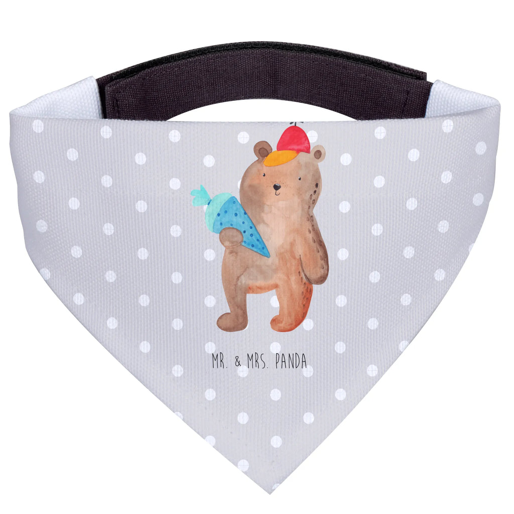 Chusta na szyję dla psa L Niedźwiedź Torebka szkolna Tuch, Mittelgroße Hunde, Hundehalstuch, Hunde, Halstuch, Mittel, Teddybär, Teddy, Bär, Schulbeginn, Schultüte, Erster Schultag Geschenk, Grundschule, Bär Motiv, Einschulung Geschenk, Schule Geschenk, Schulanfang