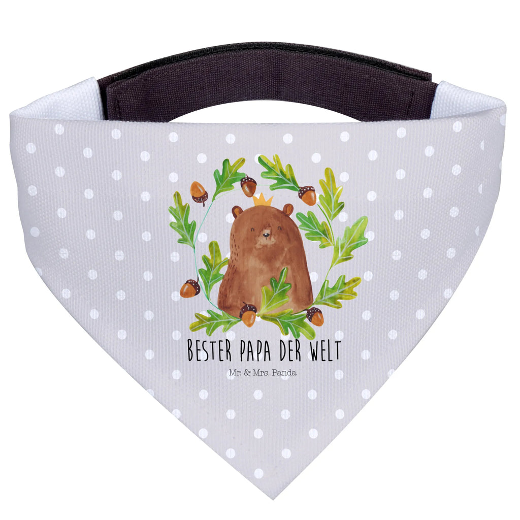 Hundehalstuch Bär König Halstuch, Hunde, Tuch, Mittelgroße Hunde, Mittel, Hundehalstuch, Teddybär, Teddy, Bär, Vater, Daddy, Bester Vater, Papi, Papa Bär, Bester Papa, Dad, Weltbester Papa, Vatertag, Papa
