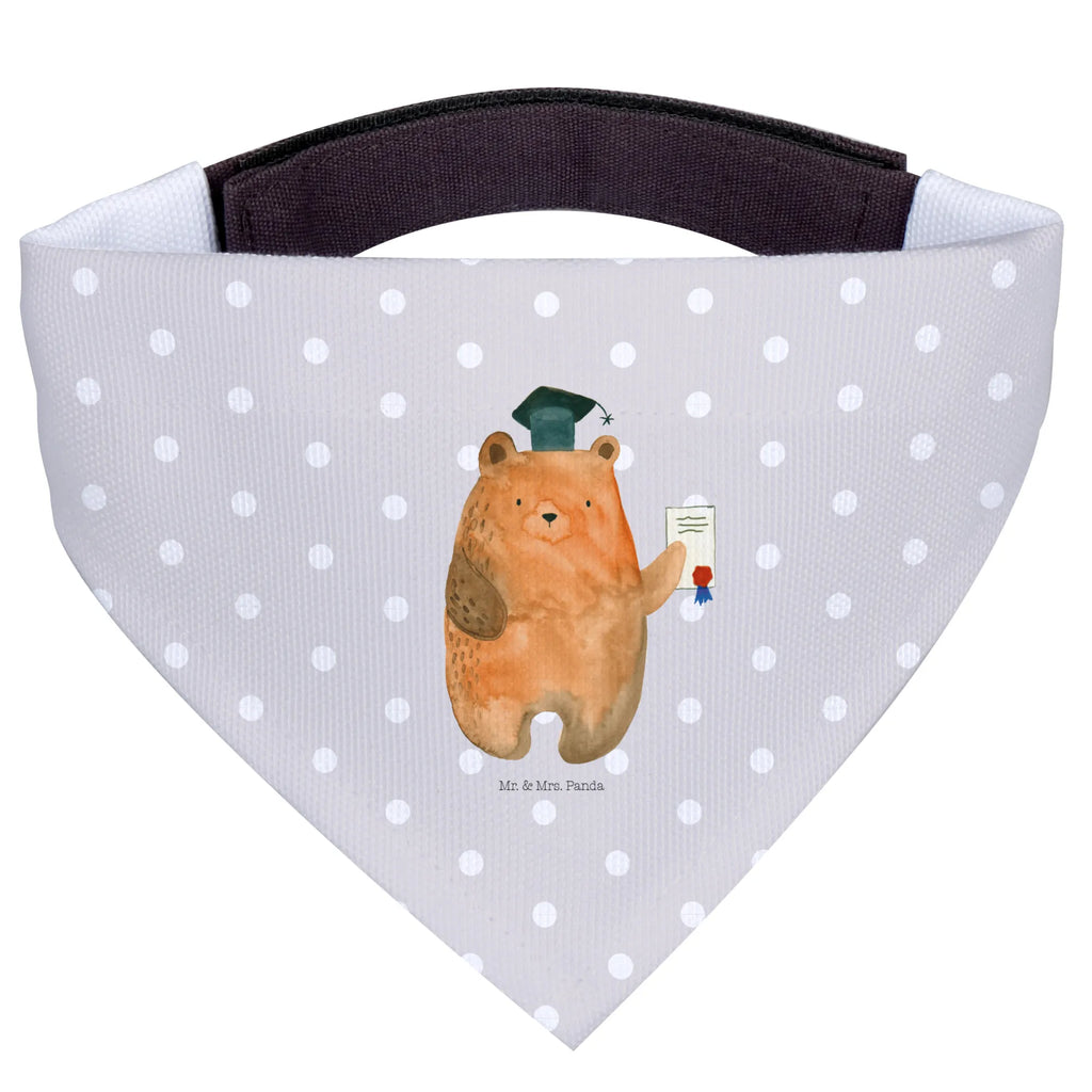 Dog neckerchief bear Test Tuch, Mittel, Halstuch, Hunde, Mittelgroße Hunde, Hundehalstuch, Teddybär, Teddy, Bär, Abschlusszeugnis, Prüfung Bestanden, Zeugnis, Abschluss, Abitur, Prüfungen