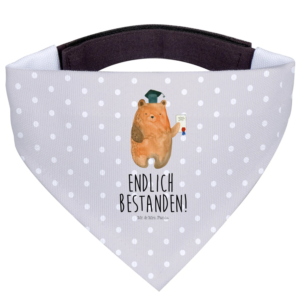 Dog neckerchief bear Test Tuch, Mittel, Halstuch, Hunde, Mittelgroße Hunde, Hundehalstuch, Teddybär, Teddy, Bär, Abschlusszeugnis, Prüfung Bestanden, Zeugnis, Abschluss, Abitur, Prüfungen