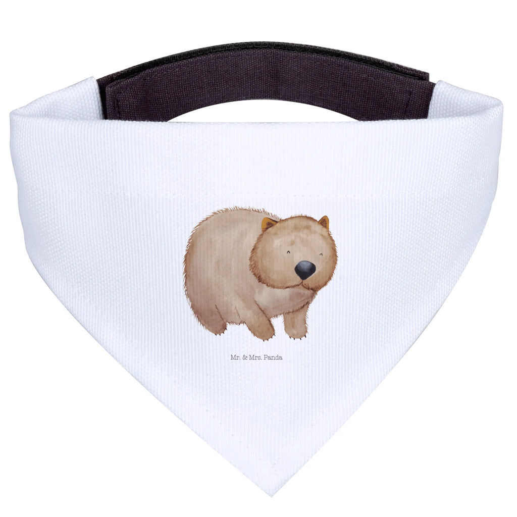 Hundehalstuch Wombat mittelgroße Hunde, Tuch, Halstuch, mittel, Hunde, Hundehalstuch, Tiermotive, Gute Laune, lustige Sprüche, Tiere, Spruch, Das Leben ist schön, Australien, Motivation, Wombat