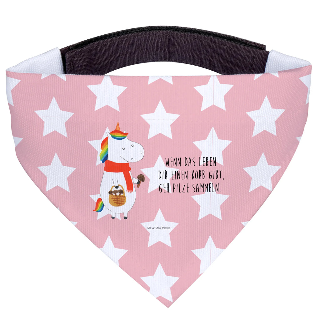 Chusta na szyję dla psa L Jednorożec grzyb Tuch, Halstuch, Hunde, klein, Hundehalstuch, kleine Hunde, Einhorn, Einhörner, Einhorn Deko, Unicorn, Motivation, Pilze, Pilzsammler, Spruch, Liebeskummer