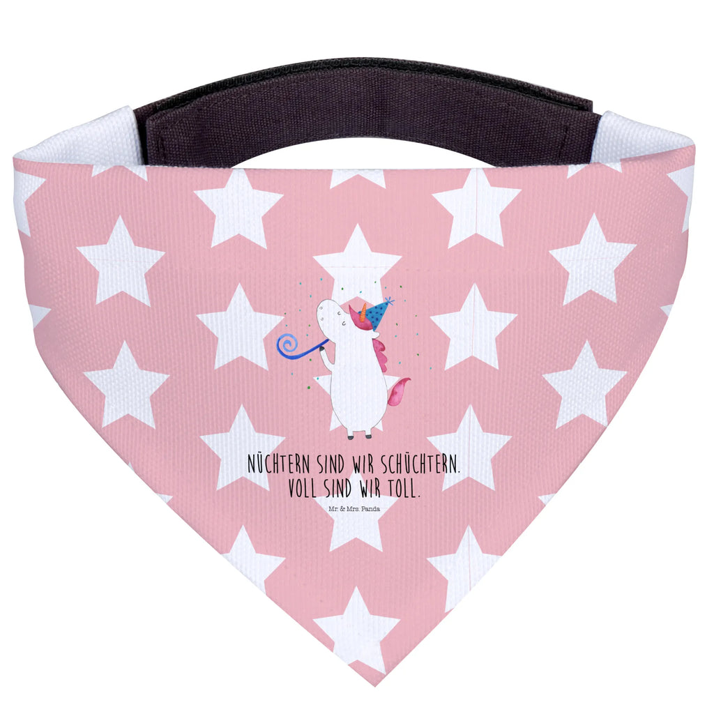 Bandana dla psa M Jednorożec Impreza Tuch, Halstuch, Kleine Hunde, Hundehalstuch, Hunde, Einhorn, Einhörner, Einhorn Deko, Unicorn, Feier, Konfetti, Alkohol, Disco, Glitzer, Geburtstag, Party, Fest, Club