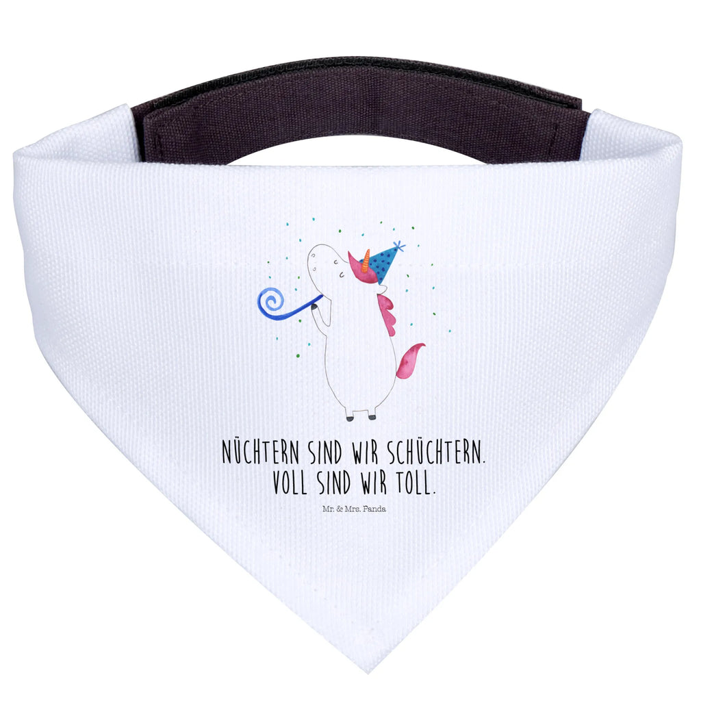 Bandana dla psa M Jednorożec Impreza Tuch, Halstuch, Kleine Hunde, Hundehalstuch, Hunde, Einhorn, Einhörner, Einhorn Deko, Unicorn, Feier, Konfetti, Alkohol, Disco, Glitzer, Geburtstag, Party, Fest, Club
