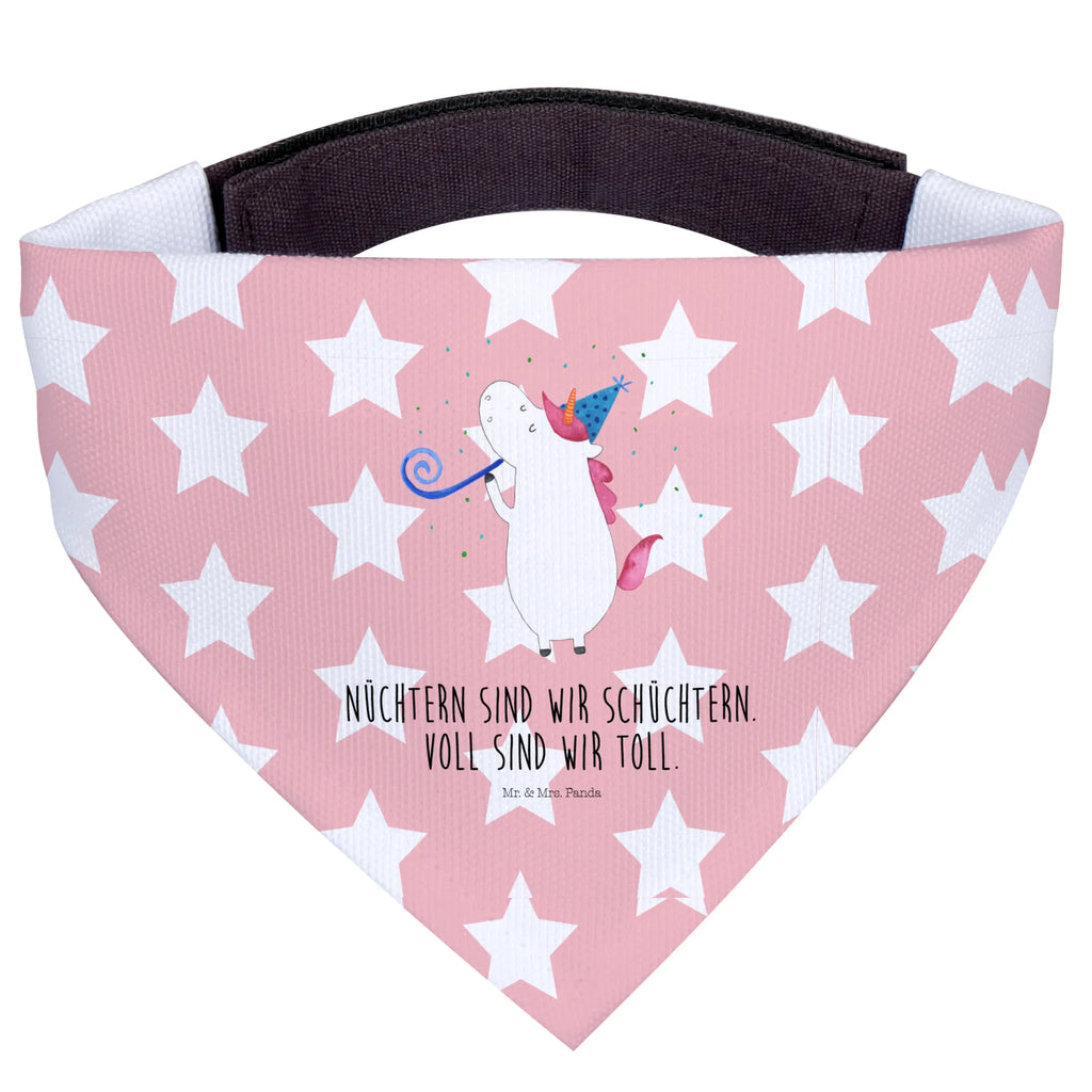 Bandana dla psa M Jednorożec Impreza Tuch, Halstuch, Kleine Hunde, Hundehalstuch, Hunde, Einhorn, Einhörner, Einhorn Deko, Unicorn, Feier, Konfetti, Alkohol, Disco, Glitzer, Geburtstag, Party, Fest, Club