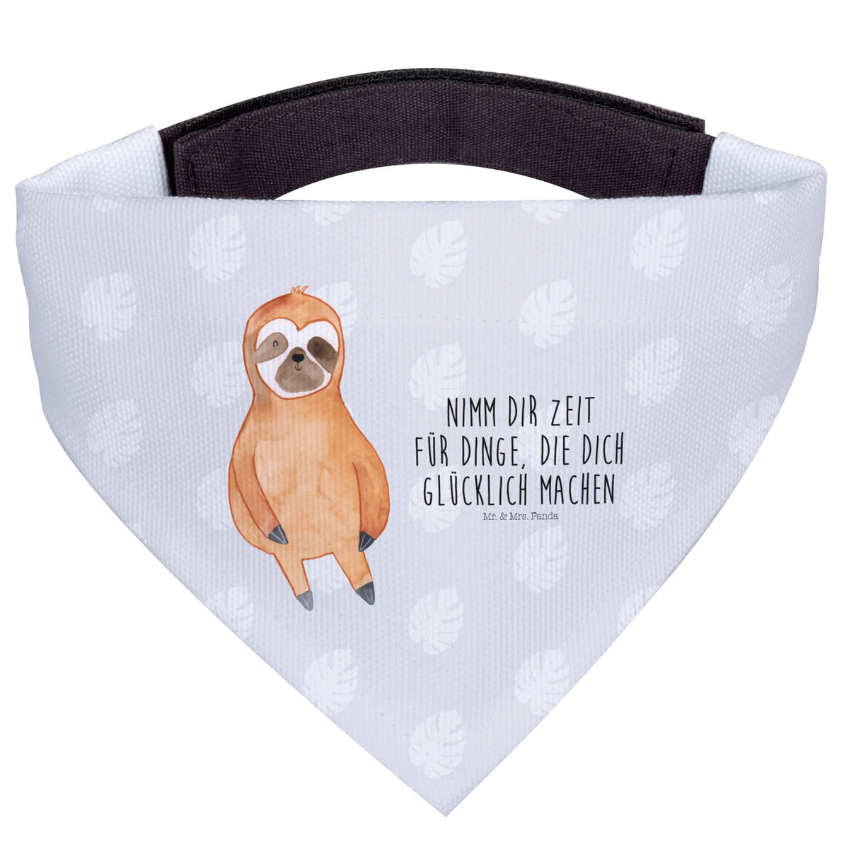 Dog neckerchief sloth Satisfied