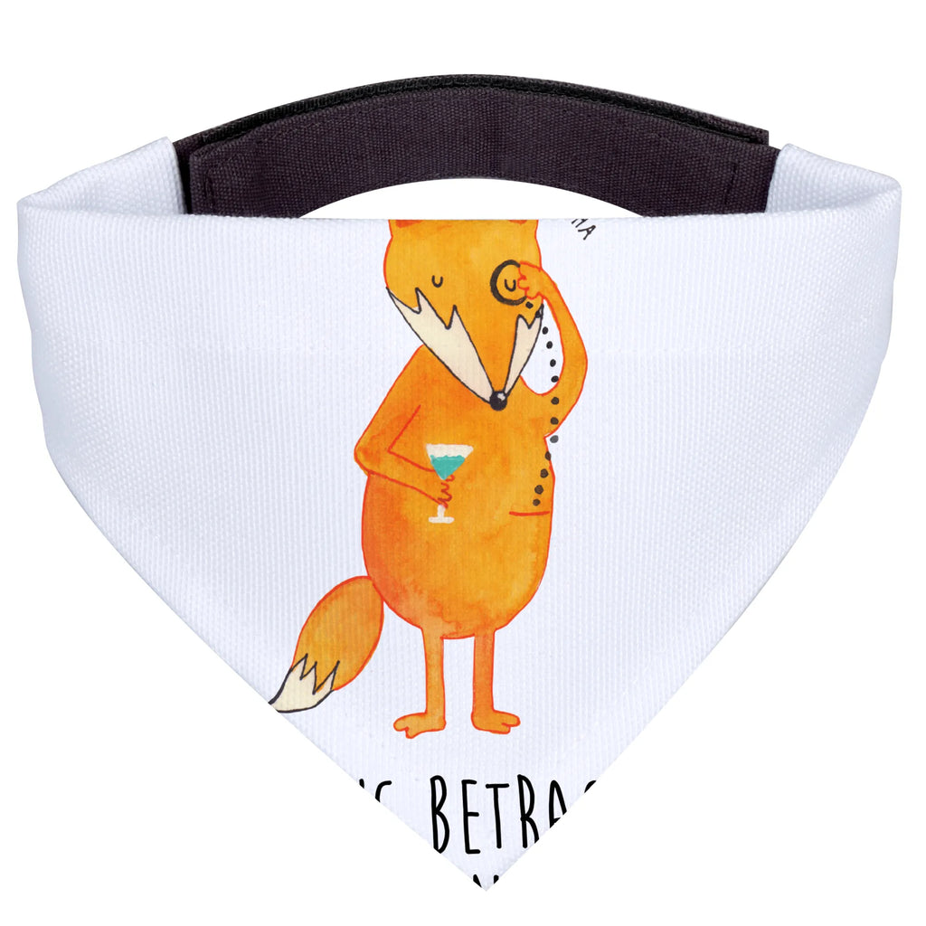 Chusta na szyję dla psa L lis Pan Hundehalstuch, Kleine Hunde, Hunde, Tuch, Halstuch, Fuchs, Füchse, Problemlösung, Motivation Spruch, Liebeskummer Geschenk, Spruch Lustig, Tröstende Worte