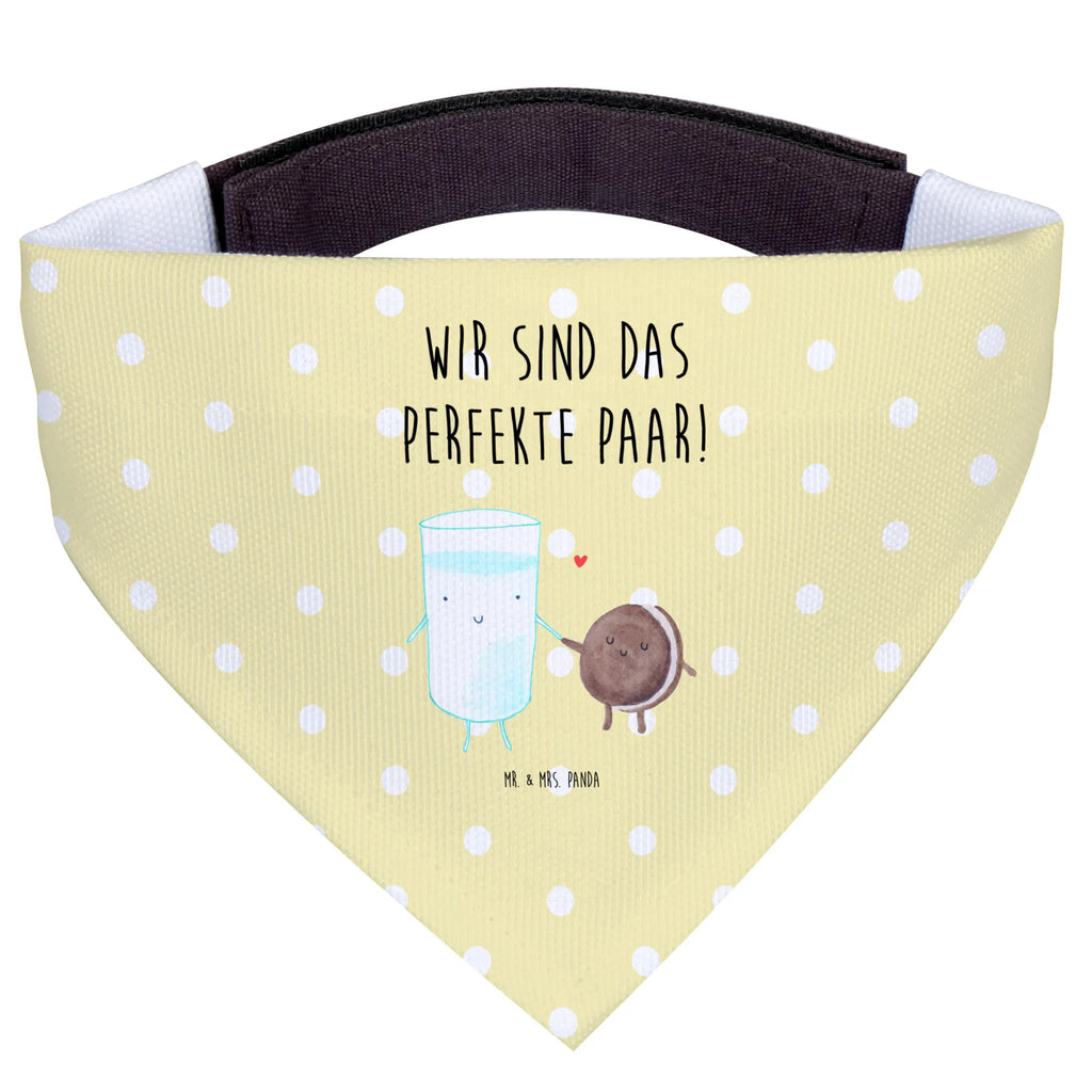 Hundehalstuch Milch Keks Hunde, Halstuch, Hundehalstuch, Kleine Hunde, Tuch, Lustige Sprüche, Tiere, Tiermotive, Gute Laune, Einladung Frühstück, Milch, Milk, Perfektes Paar, Romantisch, Cookie, Keks, Kaffee, Motiv Süß, Kekse