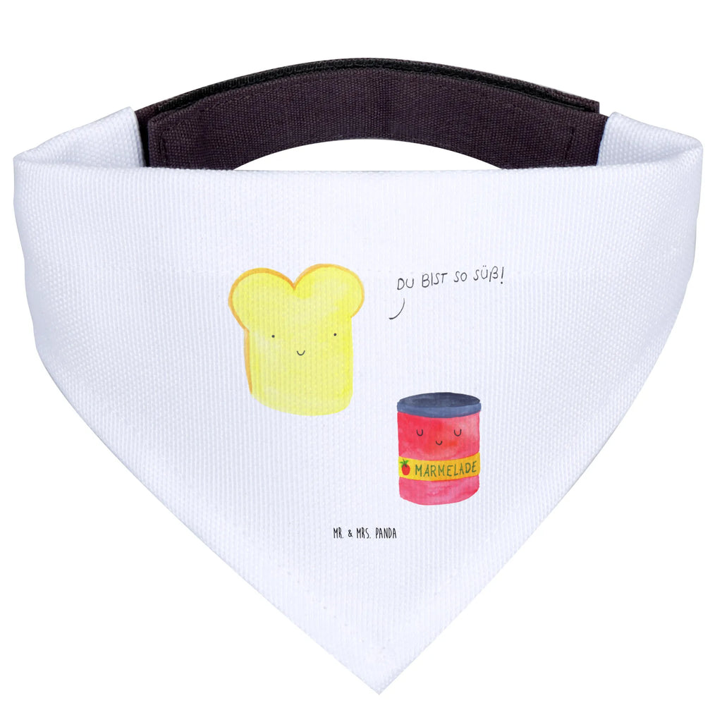 Chusta na szyję dla psa L Tost dżem klein, Halstuch, kleine Hunde, Hundehalstuch, Hunde, Tuch, Tiermotive, Gute Laune, lustige Sprüche, Tiere, Toastbrot, Küche Spruch, süße Postkarte, Marmelade, Dreamteam, Frühstück Einladung, Brot, Toast, süß, Küche Deko