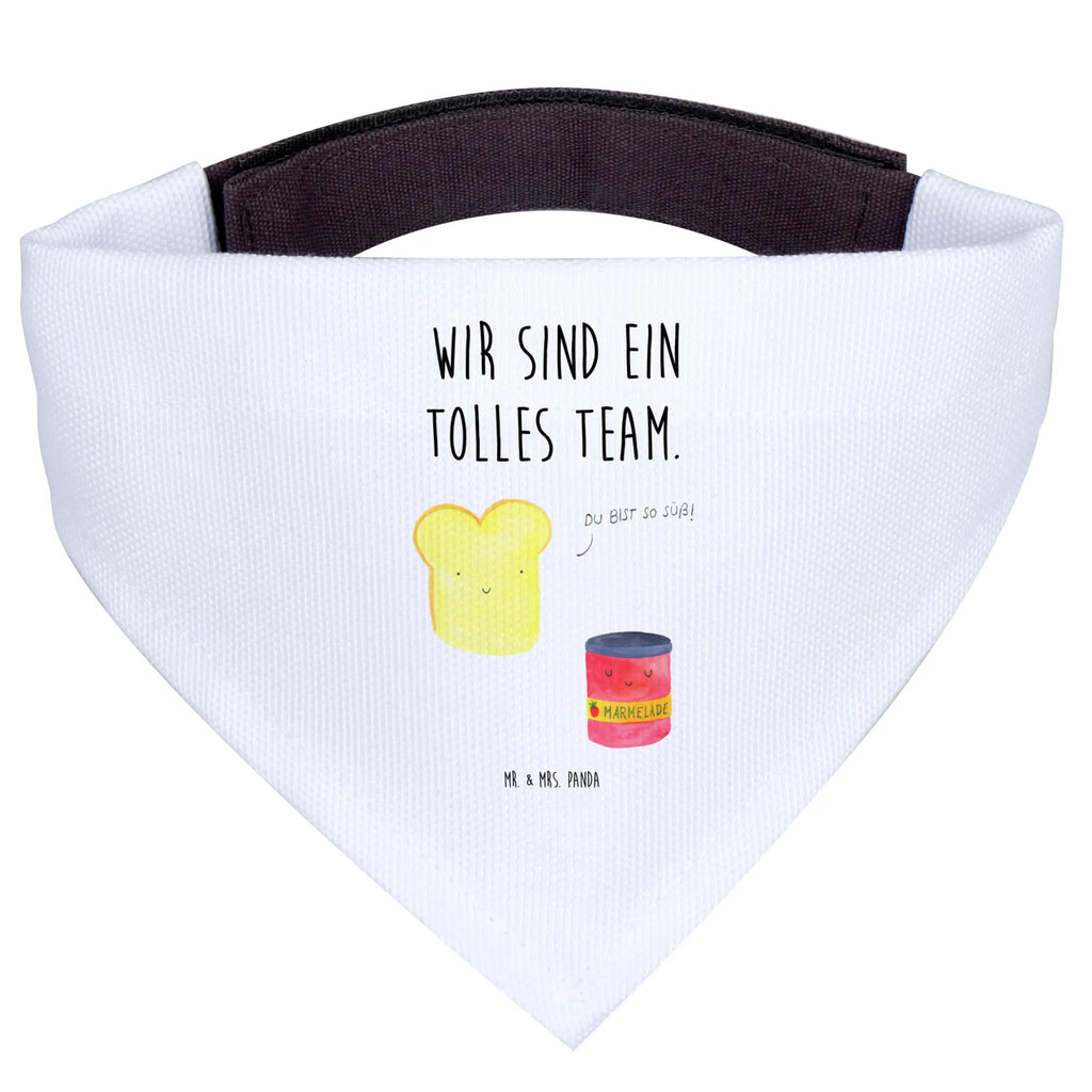 Chusta na szyję dla psa L Tost dżem klein, Halstuch, kleine Hunde, Hundehalstuch, Hunde, Tuch, Tiermotive, Gute Laune, lustige Sprüche, Tiere, Toastbrot, Küche Spruch, süße Postkarte, Marmelade, Dreamteam, Frühstück Einladung, Brot, Toast, süß, Küche Deko