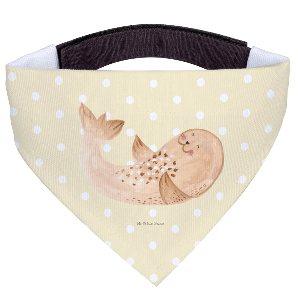 Hundehalstuch Robbe Liegen Hundehalstuch, Hunde, Halstuch, Kleine Hunde, Tuch, Lustige Sprüche, Tiere, Tiermotive, Gute Laune, Ostsee, Robben, Meerestier, Freude, Nordsee, Strand, Robbe, Seehund, Lachen