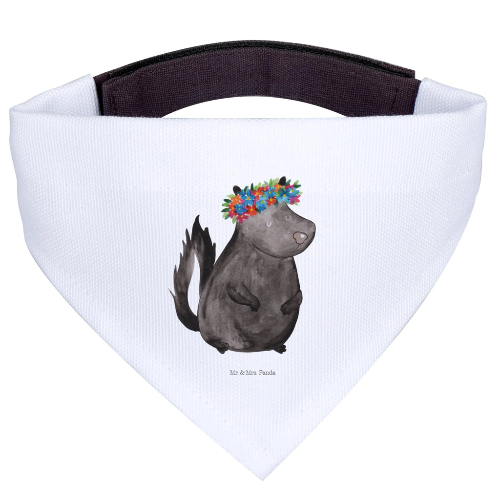 Dog neckerchief skunk Girl Halstuch, Hundehalstuch, Tuch, Kleine Hunde, Hunde, Skunk, Stinktier, Wildtier, Stinki, Stinker, Raubtier, Namaste, Yoga