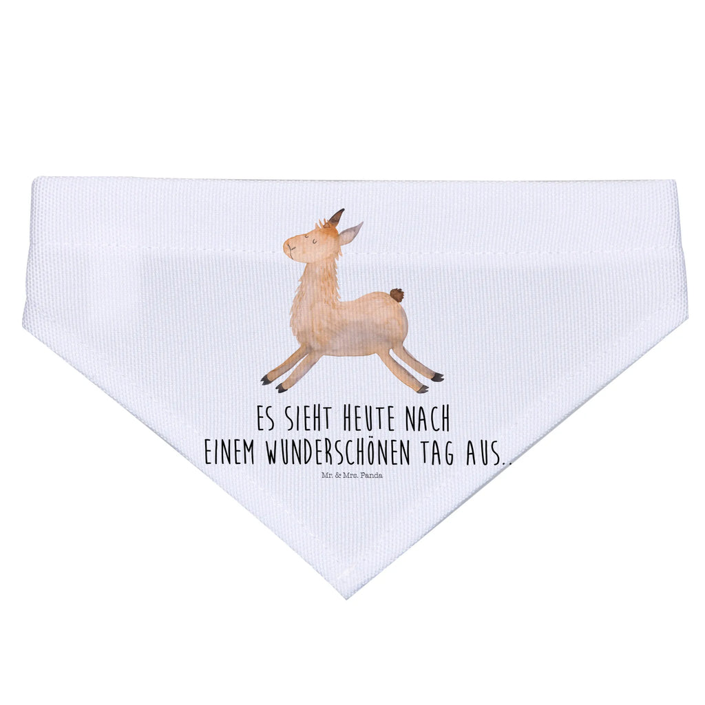Hundehalstuch Lama Springen Mittel, Mittelgroße Hunde, Hunde, Tuch, Halstuch, Hundehalstuch, Alpaka, Lama, Prüfung, Abitur, Lamas, Liebeskummer, Glück, Happy Day, Lieblingstag, Start, Fröhlich, Neustart, Guten Morgen, Freundin