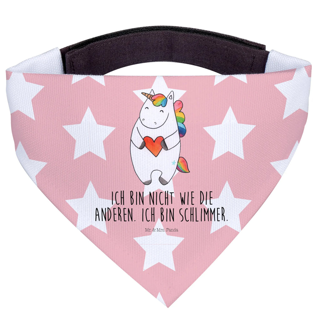 Bandana dla psa M Jednorożec serce Kleine Hunde, Tuch, Hundehalstuch, Halstuch, Hunde, Einhorn Deko, Unicorn, Einhorn, Einhörner, Anders, Schlimm, Freundin, Bunt, Lustig, Witzig, Herz, böse