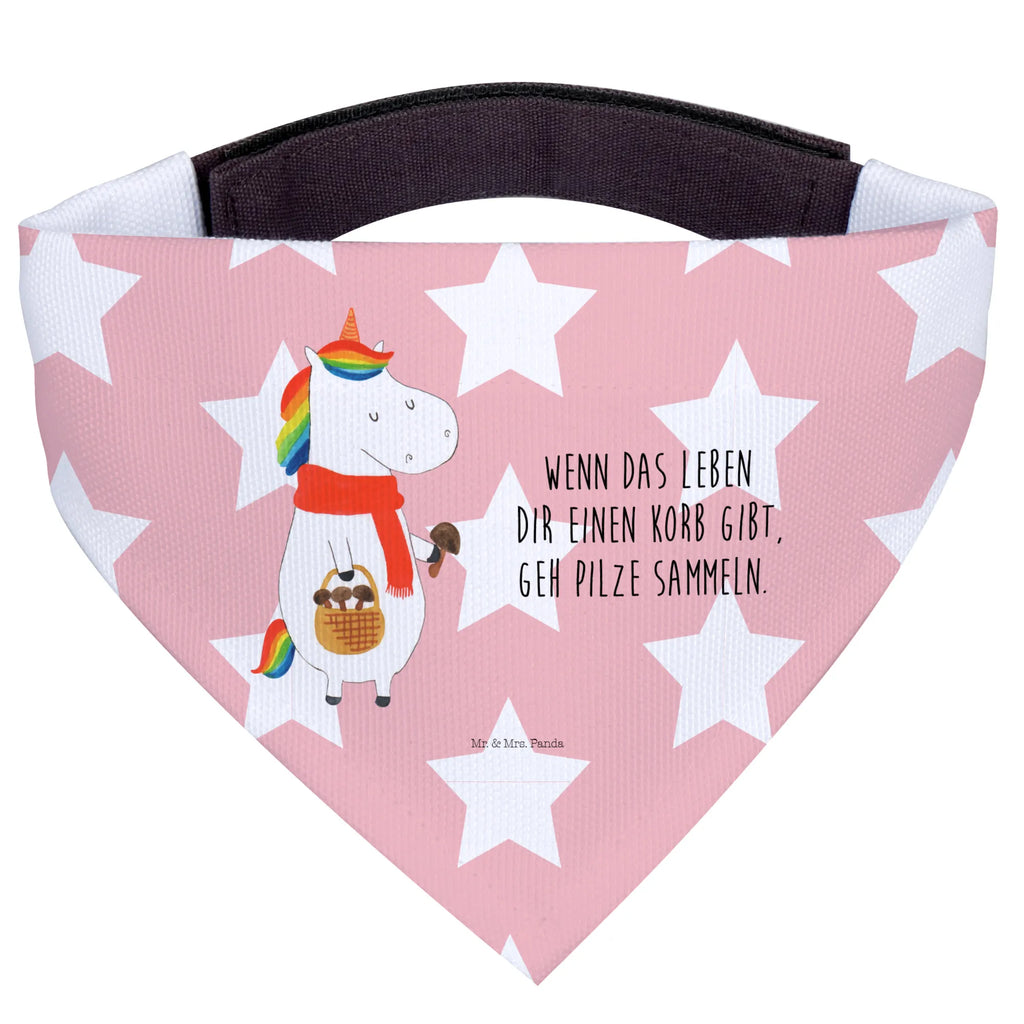 Chusta na szyję dla psa L Jednorożec grzyb Tuch, Halstuch, Hunde, klein, Hundehalstuch, kleine Hunde, Einhorn, Einhörner, Einhorn Deko, Unicorn, Motivation, Pilze, Pilzsammler, Spruch, Liebeskummer