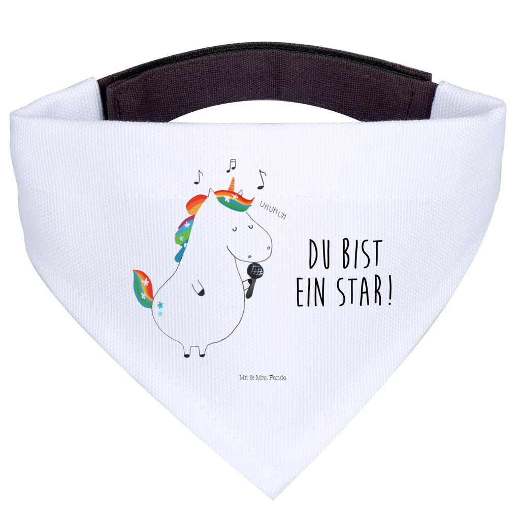 Hundehalstuch Einhorn Sänger Tuch, Hundehalstuch, Hunde, Halstuch, Kleine Hunde, Einhorn, Einhörner, Einhorn Deko, Unicorn, Geburtstag, Feier, Glitzer, Freundin, Disco, Sänger, Party, Konfetti, Sängerin, Fest
