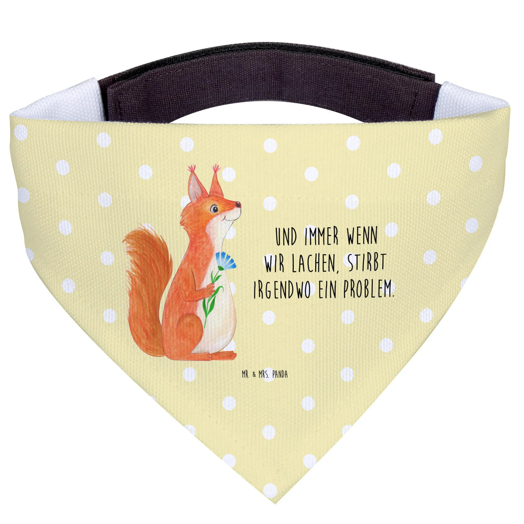 Chusta na szyję dla psa L wiewiórka kwiat Hundehalstuch, Halstuch, Tuch, Hunde, Kleine Hunde, Lustige Sprüche, Tiere, Tiermotive, Gute Laune, Spaß, Lachen, glücklich Spruch, Motivation Sprüche, Spruch Positiv, Eichhorn, Spruch Deko, Motivation Bilder, Eichhörnchen