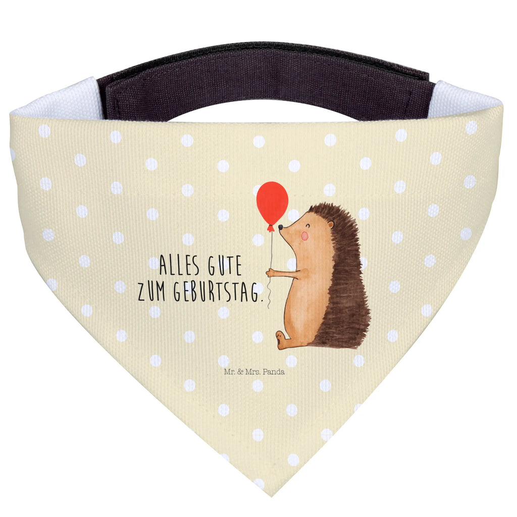 Hundehalstuch Igel Luftballon Hunde, kleine Hunde, Halstuch, klein, Hundehalstuch, Tuch, Tiermotive, Gute Laune, lustige Sprüche, Tiere, Glückwunsch, Geburtstag, Happy Birthday, Herzlichen Glückwunsch, Ballon, Igel, Geburtstagskind