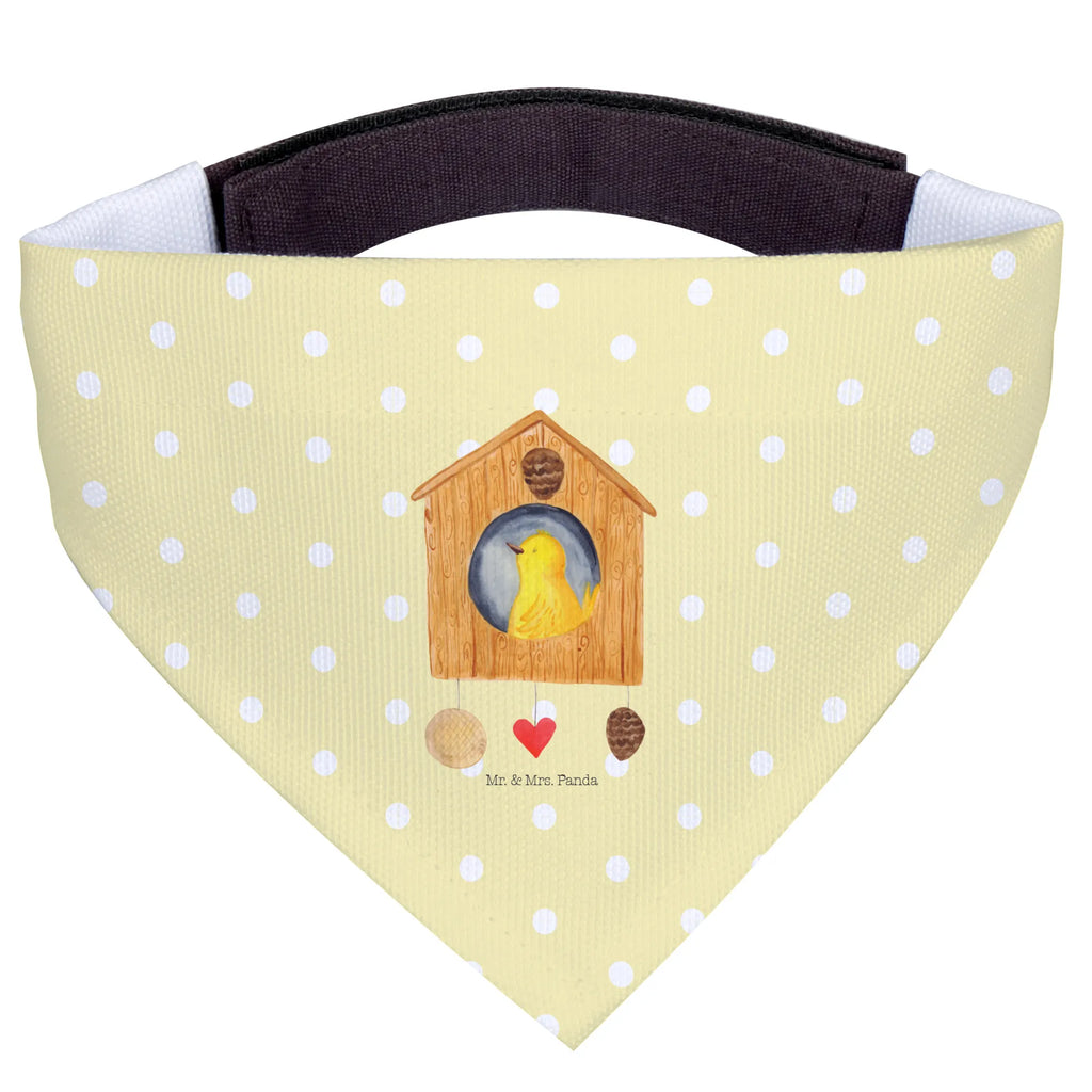 Chusta na szyję dla psa L ptasi domek Strona główna Hundehalstuch, Hunde, Kleine Hunde, Halstuch, Tuch, Lustige Sprüche, Tiere, Tiermotive, Gute Laune, Vogel, Hausbau, Einzugsgeschenk, Haus, Vogelhaus, Geschenk, Home Sweet Home, Umzug, Einzug