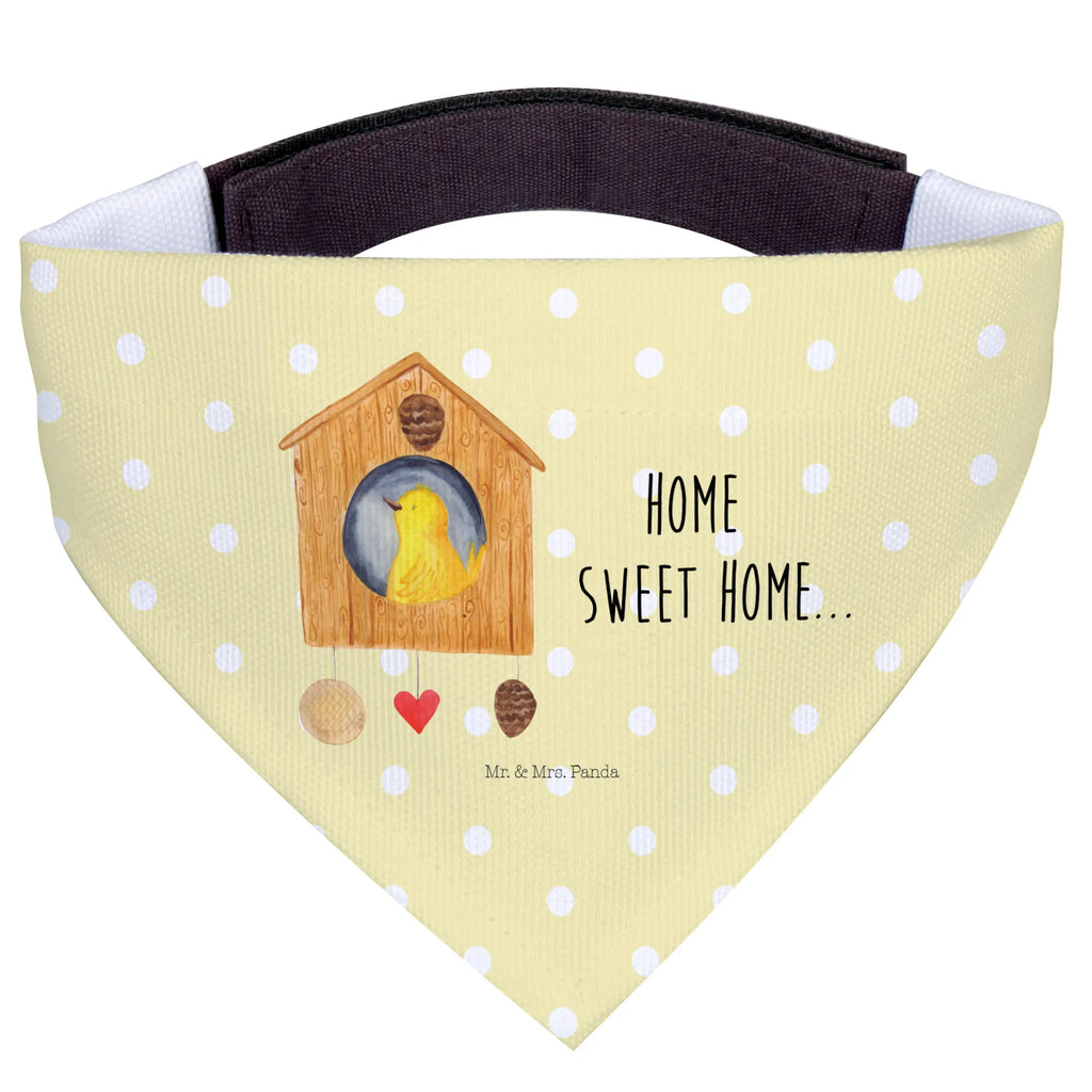Chusta na szyję dla psa L ptasi domek Strona główna Hundehalstuch, Hunde, Kleine Hunde, Halstuch, Tuch, Lustige Sprüche, Tiere, Tiermotive, Gute Laune, Vogel, Hausbau, Einzugsgeschenk, Haus, Vogelhaus, Geschenk, Home Sweet Home, Umzug, Einzug
