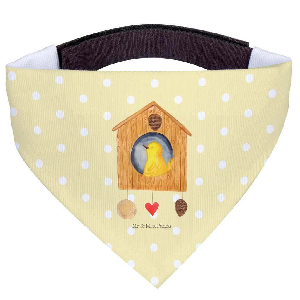 Chusta na szyję dla psa L ptak Dom Hundehalstuch, Kleine Hunde, Halstuch, Tuch, Hunde, Lustige Sprüche, Tiere, Tiermotive, Gute Laune, Zuhause, Vögel, Vogel, Castle, Nest, Eigenheim, Unser Haus, Wohnung, Home Sweet Home, Haus, Lieblingsort, Familie, Vogelhäuschen, Vogelhaus