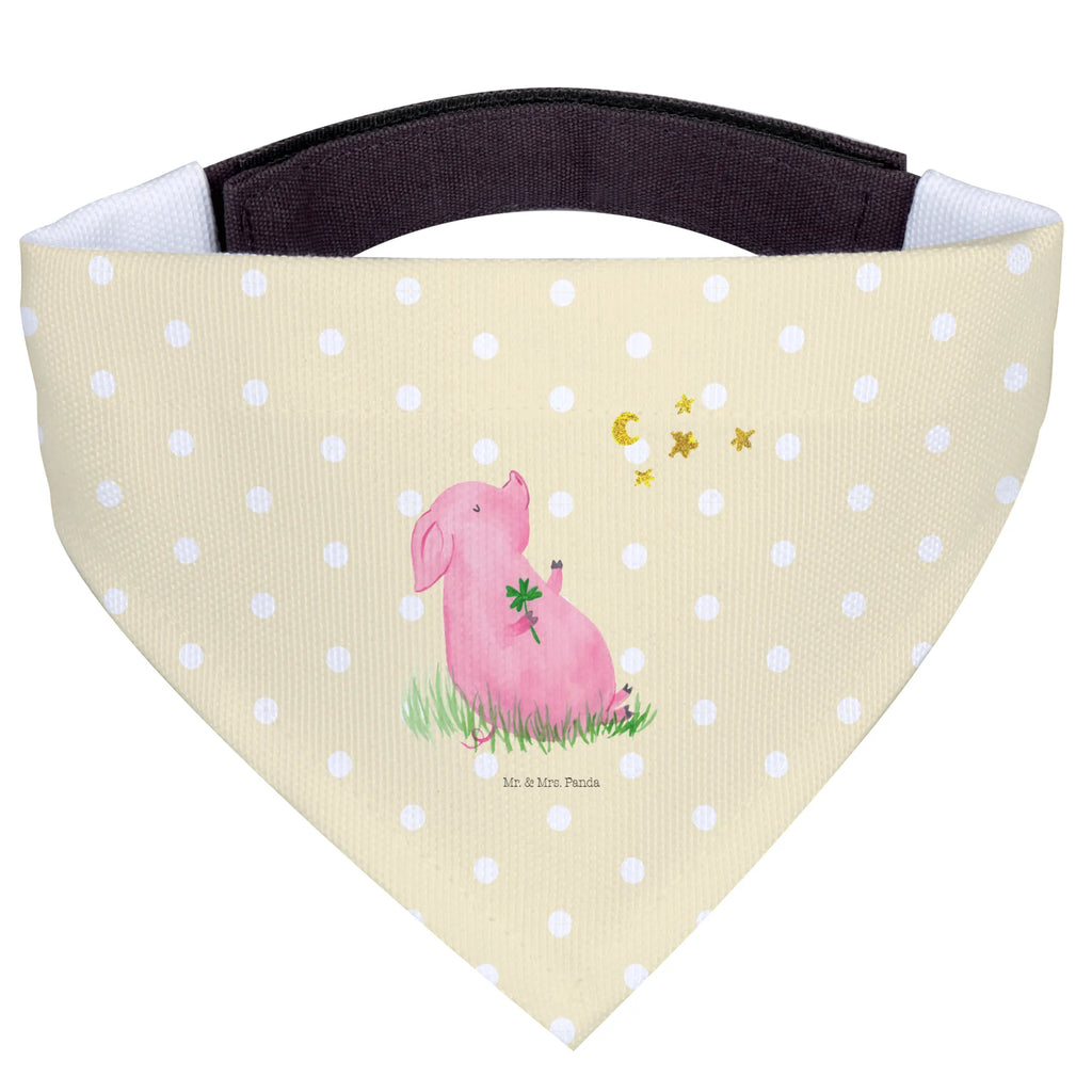 Hundehalstuch Schwein Glück Kleine Hunde, Hunde, Tuch, Hundehalstuch, Halstuch, Lustige Sprüche, Tiere, Tiermotive, Gute Laune, Glücksbringer, Träume, Ziele, Motivation, Sernchen, Sterne, Glücksschwein. Glück, Schweinchen, Schwein