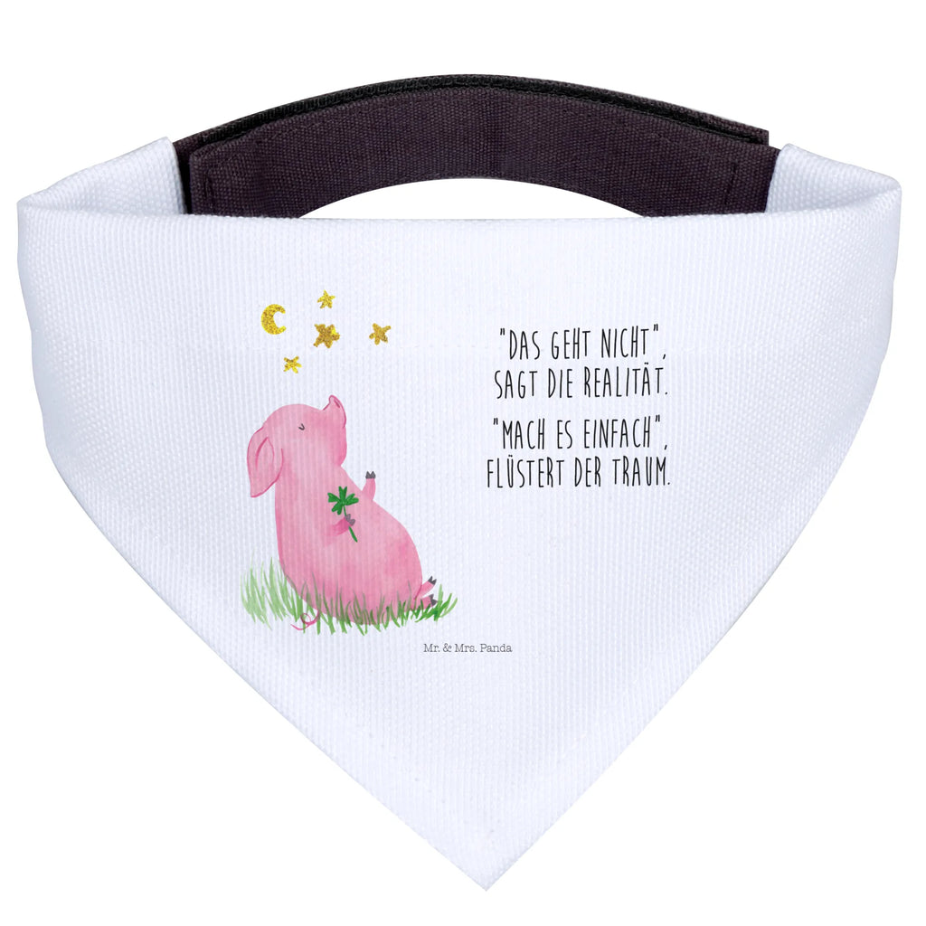 Hundehalstuch Schwein Glück Kleine Hunde, Hunde, Tuch, Hundehalstuch, Halstuch, Lustige Sprüche, Tiere, Tiermotive, Gute Laune, Glücksbringer, Träume, Ziele, Motivation, Sernchen, Sterne, Glücksschwein. Glück, Schweinchen, Schwein